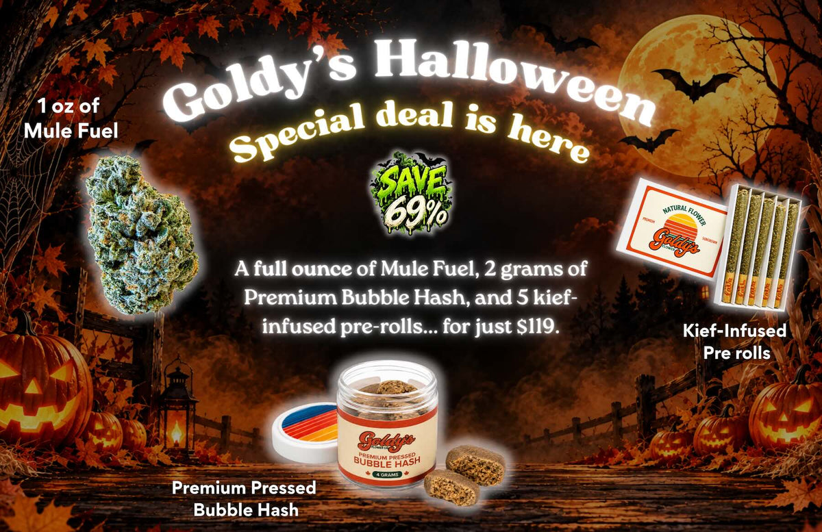 GOLDY’S HALLOWEEN SPECIAL – Goldy's Flower