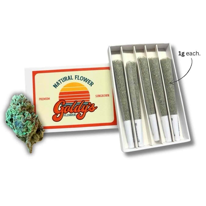 Blue Andeze Pre-rolls 1g each