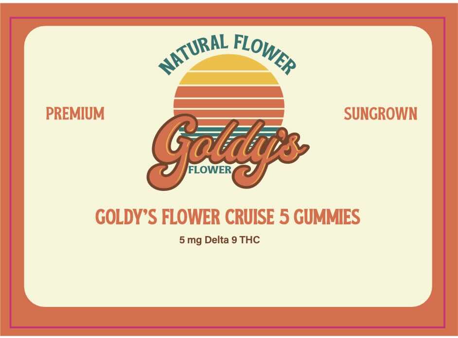 Goldys Morning Cruise Gummies 5 mg