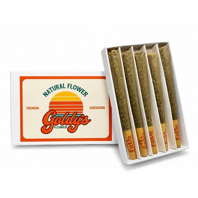 <strong>5 Kief-Infused Pre-Rolls (1.5g each pre-roll)</strong>