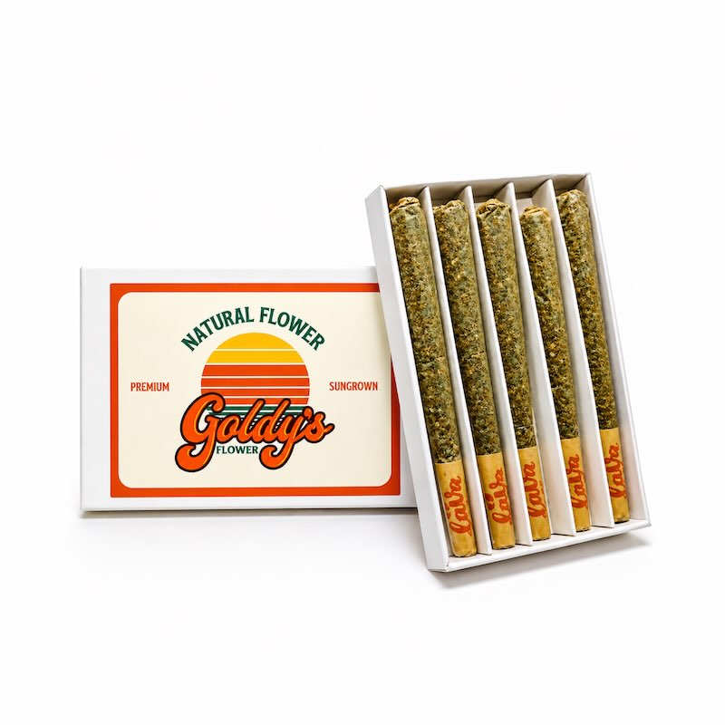 <strong>5 Kief-Infused Pre-Rolls (1.5g each pre-roll)</strong>